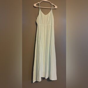 Light Blue/green Maxi Dress